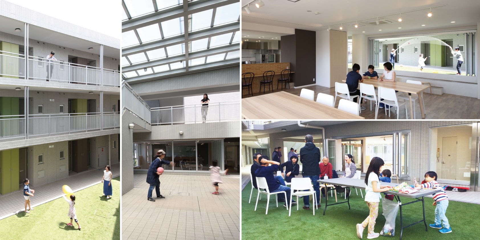 コモンスペースがいっぱい